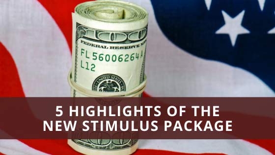 5 Highlights of New Stimulus Plan